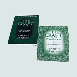 The Craft & Companion Journal Dorothy Morrison Wicca Witchcraft Spell Book Set